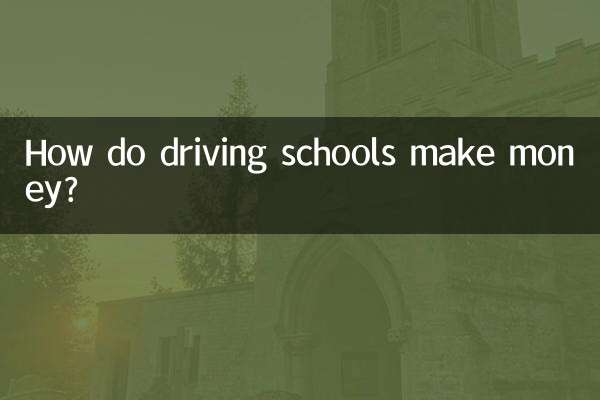 How do driving schools make money?