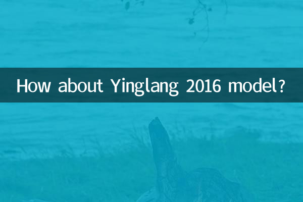 Que tal Yinglang 2016