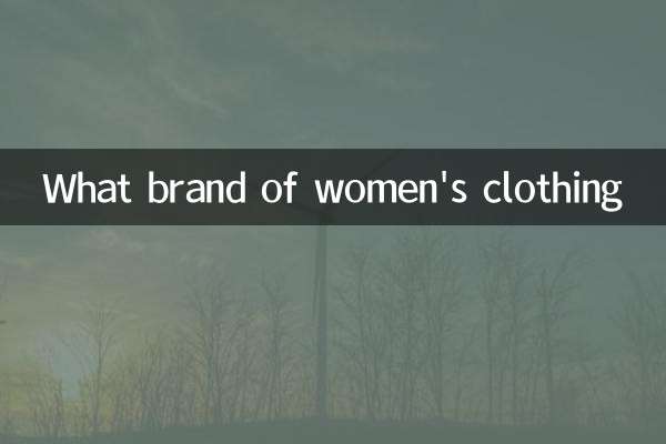 What brand of women's clothing