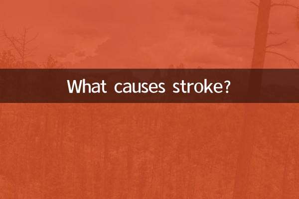 اسٹروک کی وجہ کیا ہے؟
