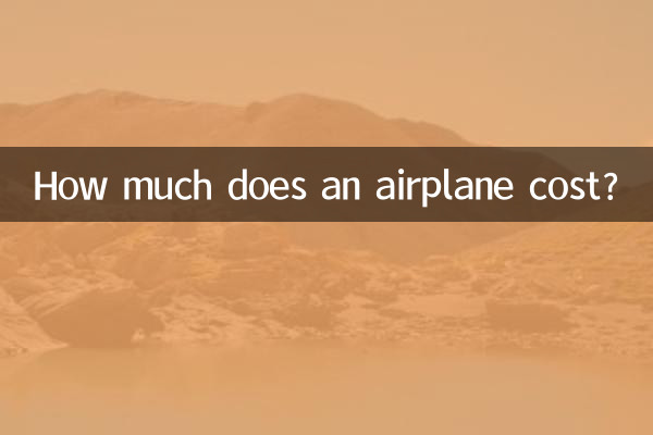 ¿Cuánto cuesta un avión?