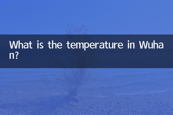 Wie hoch ist die Temperatur in Wuhan?