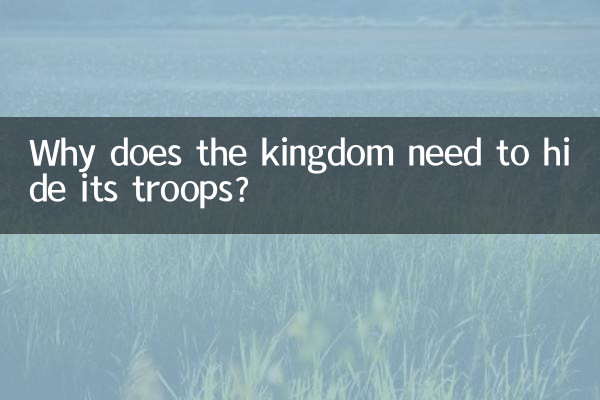 بادشاہی کو اپنی فوج کو چھپانے کی ضرورت کیوں ہے؟