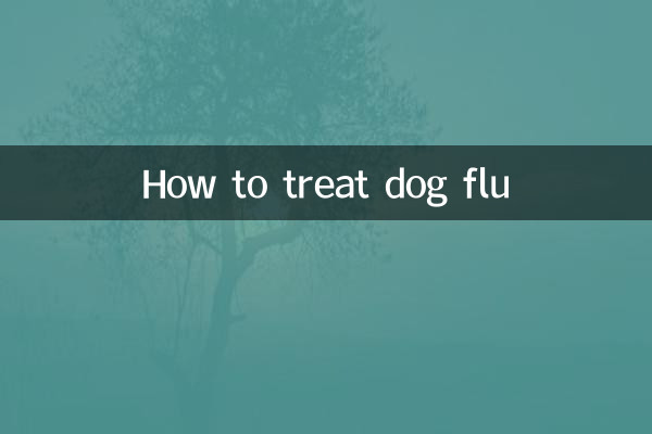 狗狗流感怎么治