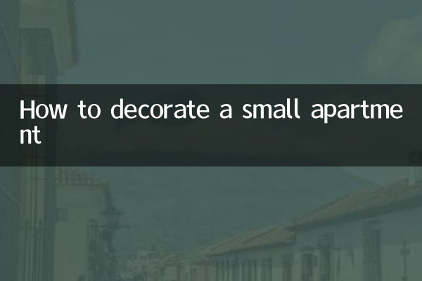 Come arredare un piccolo appartamento