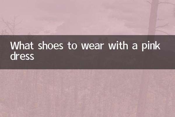 Quelles chaussures porter avec une robe rose