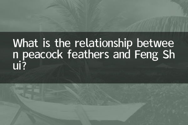 Welcher Zusammenhang besteht zwischen Pfauenfedern und Feng Shui?
