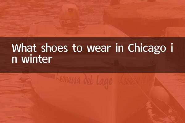 What shoes to wear in Chicago in winter