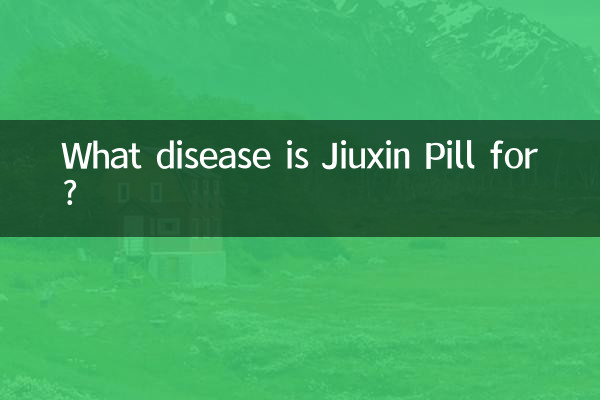 What disease is Jiuxin Pill for?