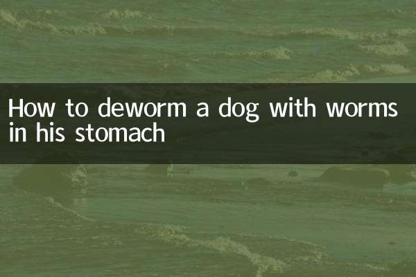 狗肚子有蟲怎麼驅蟲