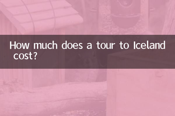 आइसलैंड के दौरे की लागत कितनी है?