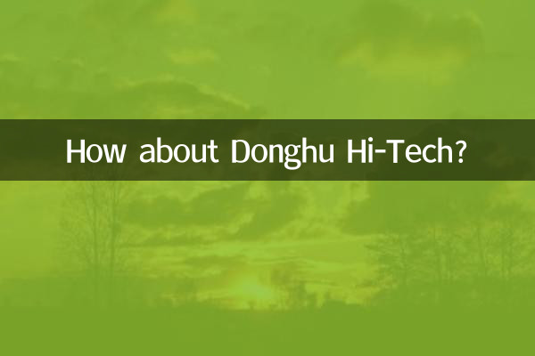 How about Donghu Hi-Tech?