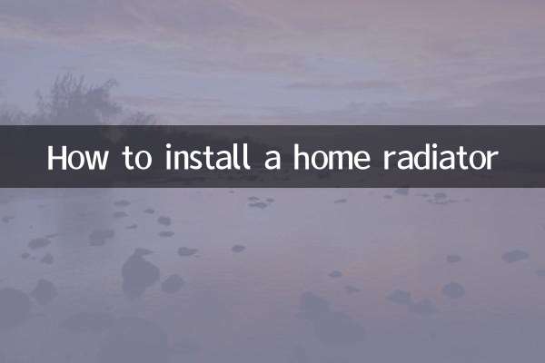 Come installare un radiatore in casa