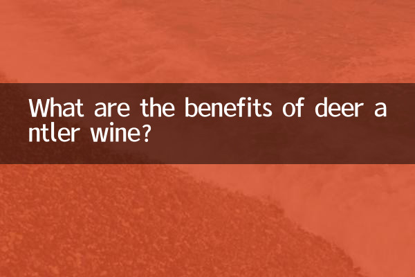 ¿Cuáles son los beneficios del vino de asta de ciervo?