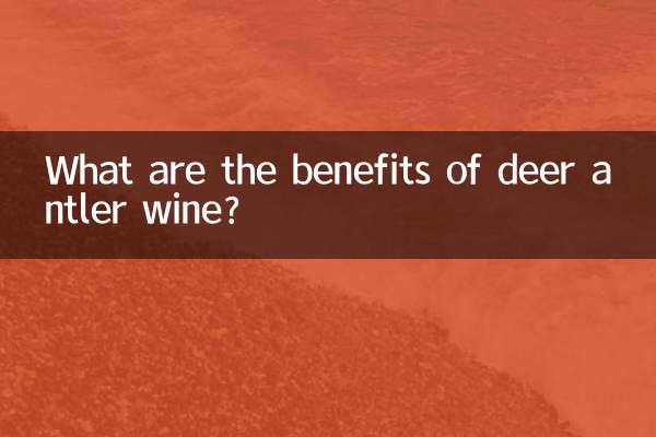 Quali sono i benefici del vino di corna di cervo?