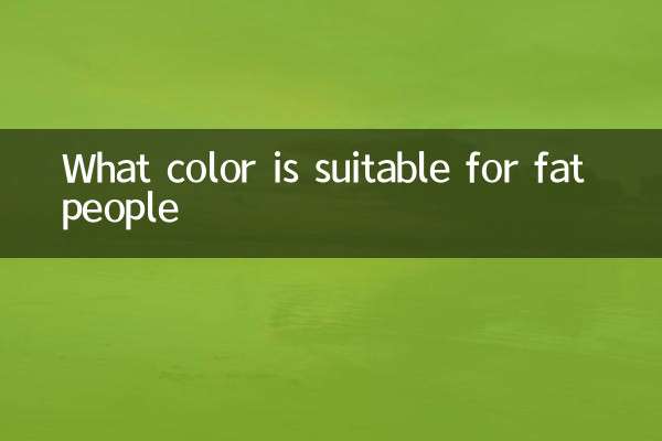 Welche Farbe ist für dicke Menschen geeignet?