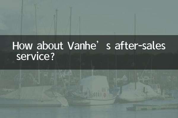 Vanhe의 애프터 서비스는 어떻습니까?