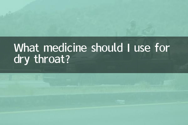 嗓子干用什么药