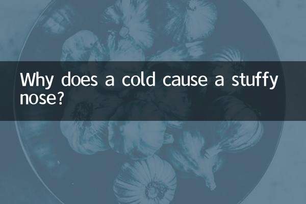 ¿Por qué un resfriado provoca congestión nasal?