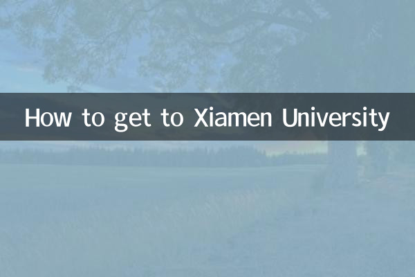 Как добраться до Сямэньского университета