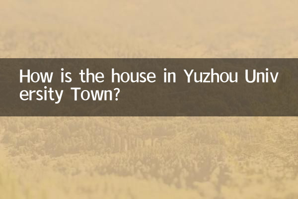 Com'è la casa nella città universitaria di Yuzhou?