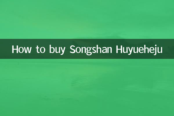 How to buy Songshan Huyueheju