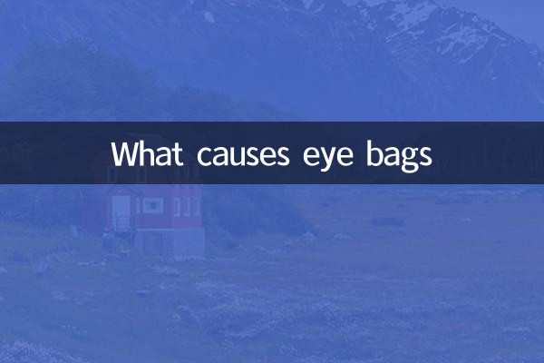 Was verursacht Tränensäcke?