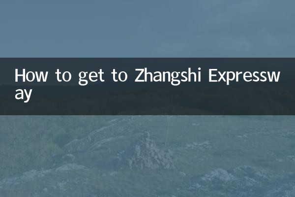 كيفية الوصول إلى طريق Zhangshi السريع