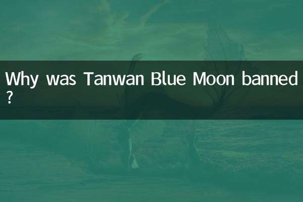 Por que Tanwan Blue Moon foi banido?