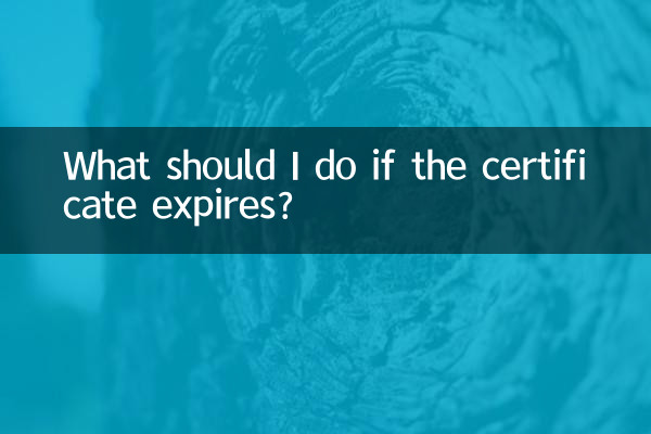 Was soll ich tun, wenn das Zertifikat abläuft?