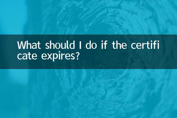 ¿Qué debo hacer si el certificado caduca?