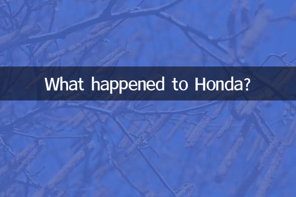 Cosa è successo alla Honda?
