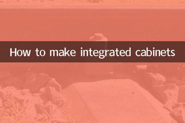 Wie man integrierte Schränke herstellt