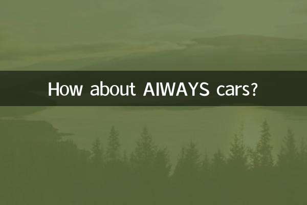 How about AIWAYS cars?