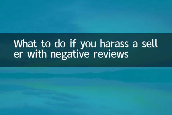 Was tun, wenn Sie einen Verkäufer mit negativen Bewertungen belästigen?