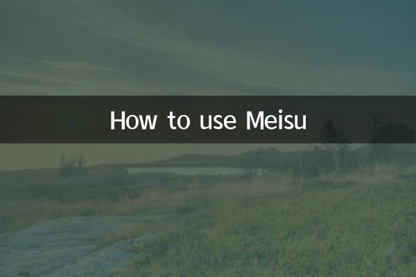 কিভাবে Meisu ব্যবহার করবেন