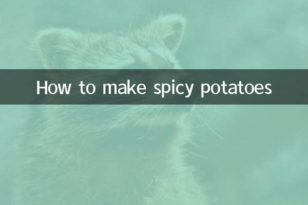 मसालेदार आलू कैसे बनाये