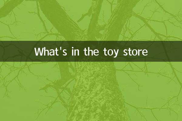 Was gibt es im Spielzeugladen?