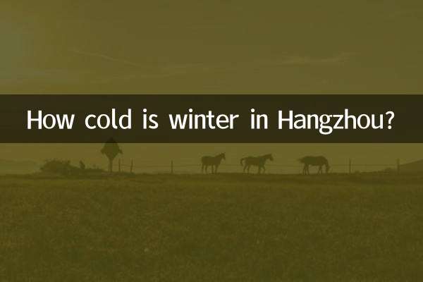 How cold is winter in Hangzhou?