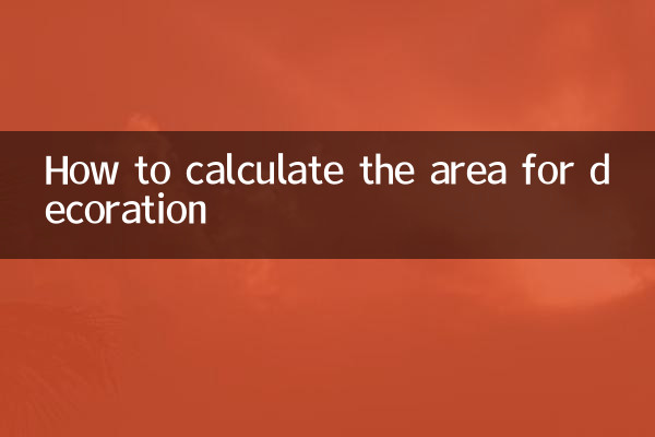 Как рассчитать площадь для отделки