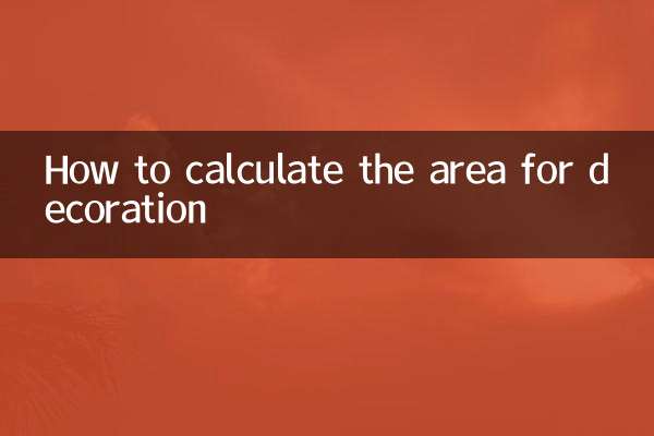 Как рассчитать площадь для отделки