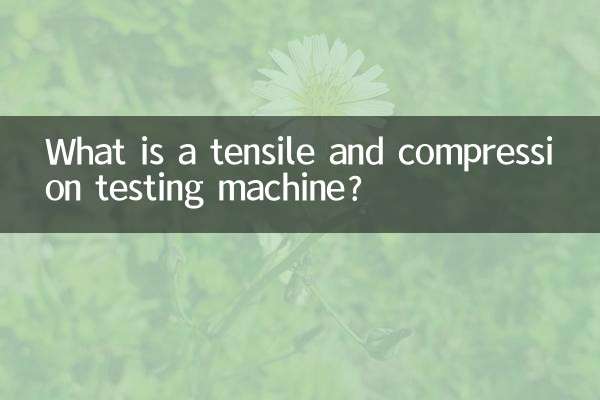 Cos'è una macchina per prove di trazione e compressione?
