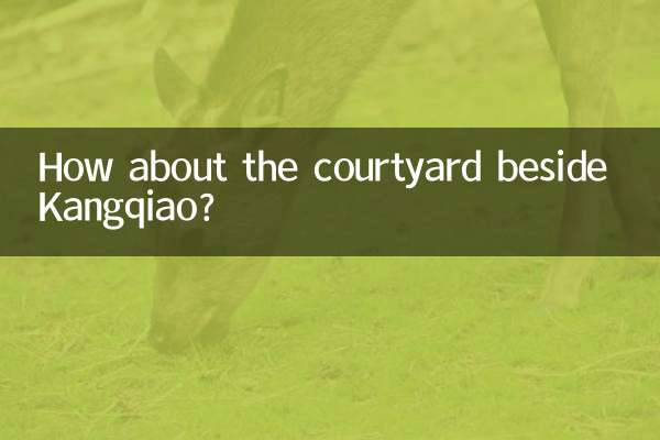 Et la cour à côté de Kangqiao ?