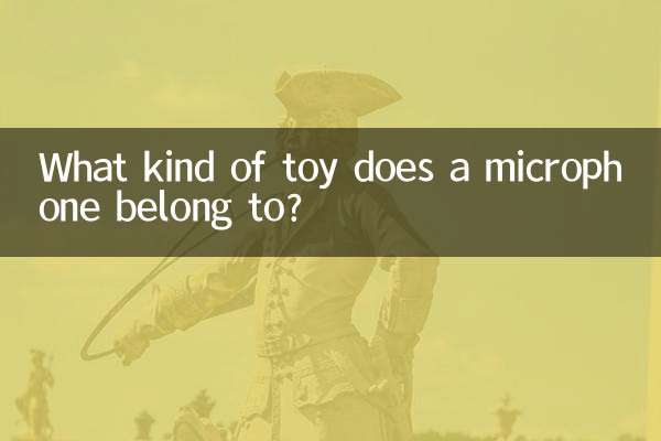 What kind of toy does a microphone belong to?