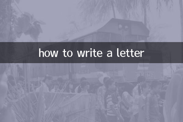 cómo escribir una carta