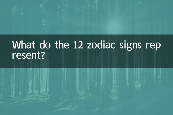 12生肖各代表什麼