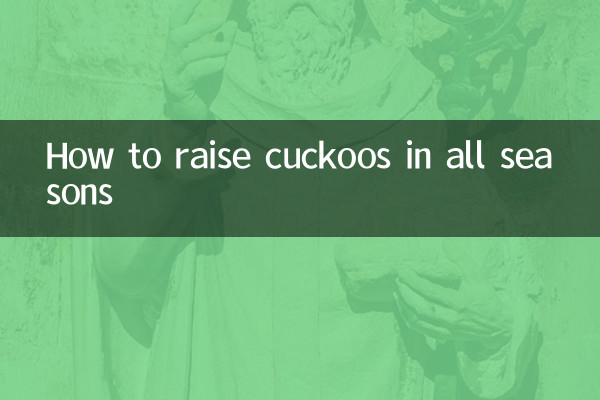 نحوه پرورش فاخته در تمام فصول