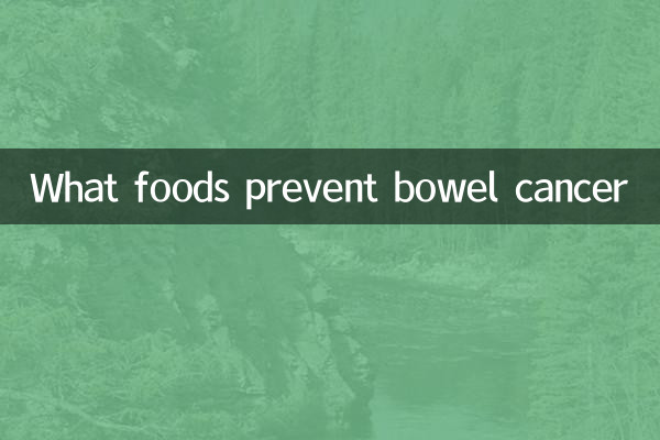 ¿Qué alimentos previenen el cáncer de intestino?