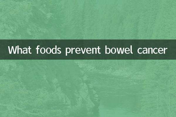 ¿Qué alimentos previenen el cáncer de intestino?