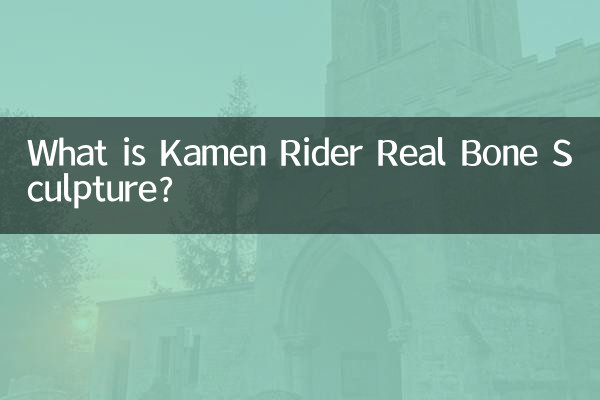 What is Kamen Rider Real Bone Sculpture?